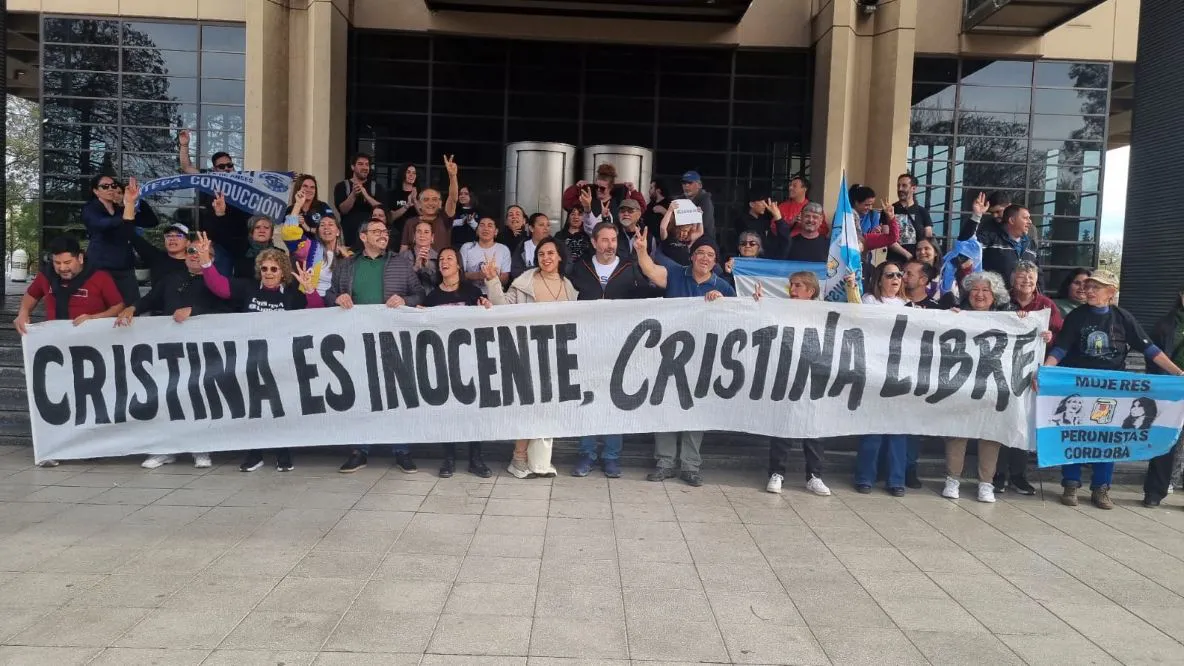 Cristina libre en Cba