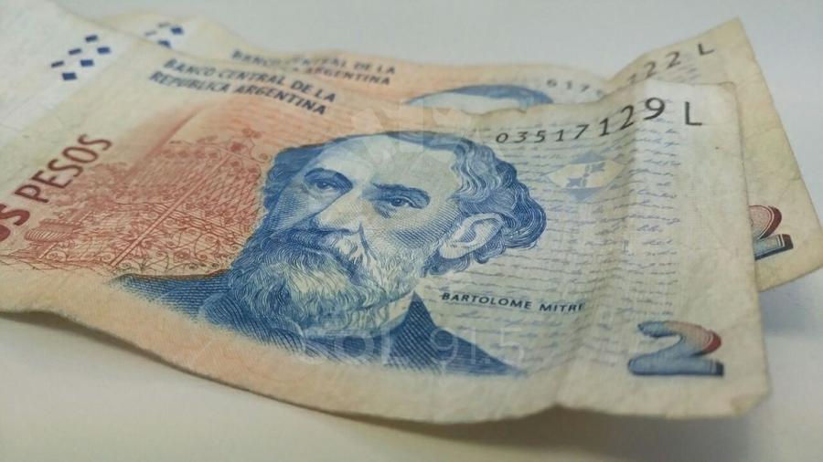 Billete de dos pesos