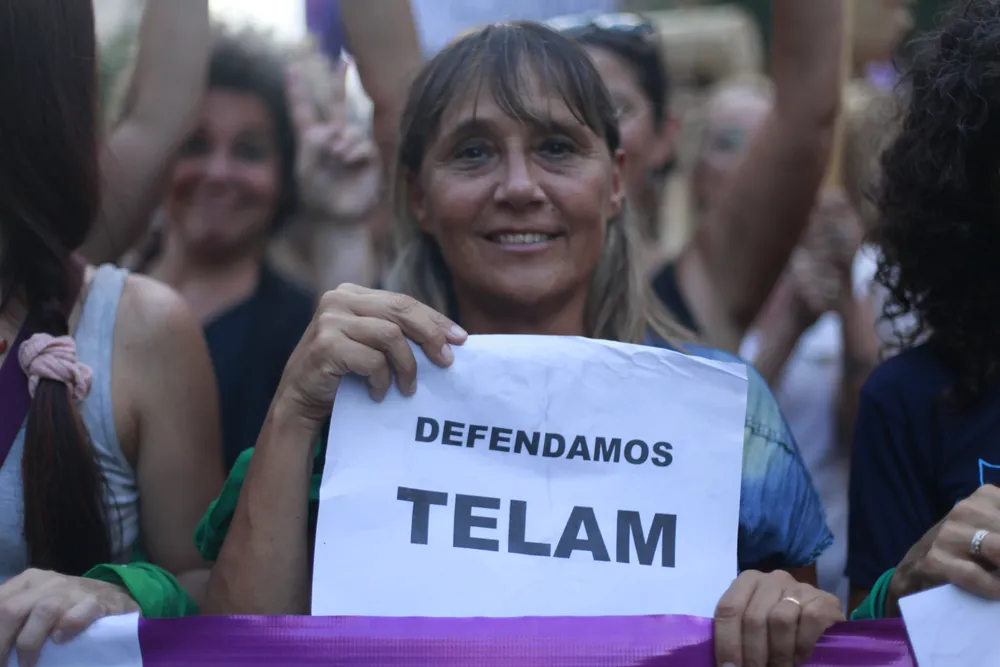 Mariana Mandakivich Télam 8 M by LNM / Consuelo Cabral