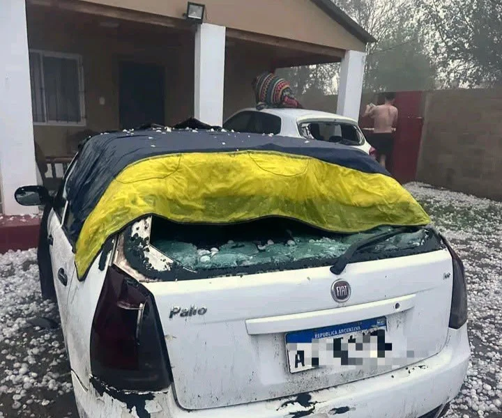 Granizo en Córdoba