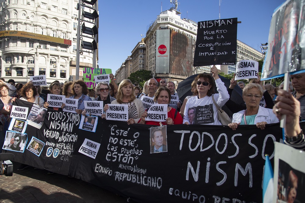 Marcha Nisman Archivo NA