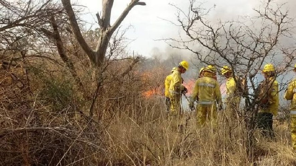 Incendio Villa Dolores