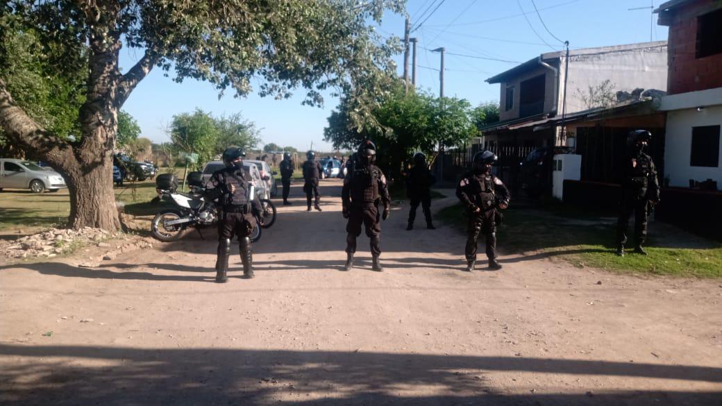 Desalojo predio camino a capilla de los remedios