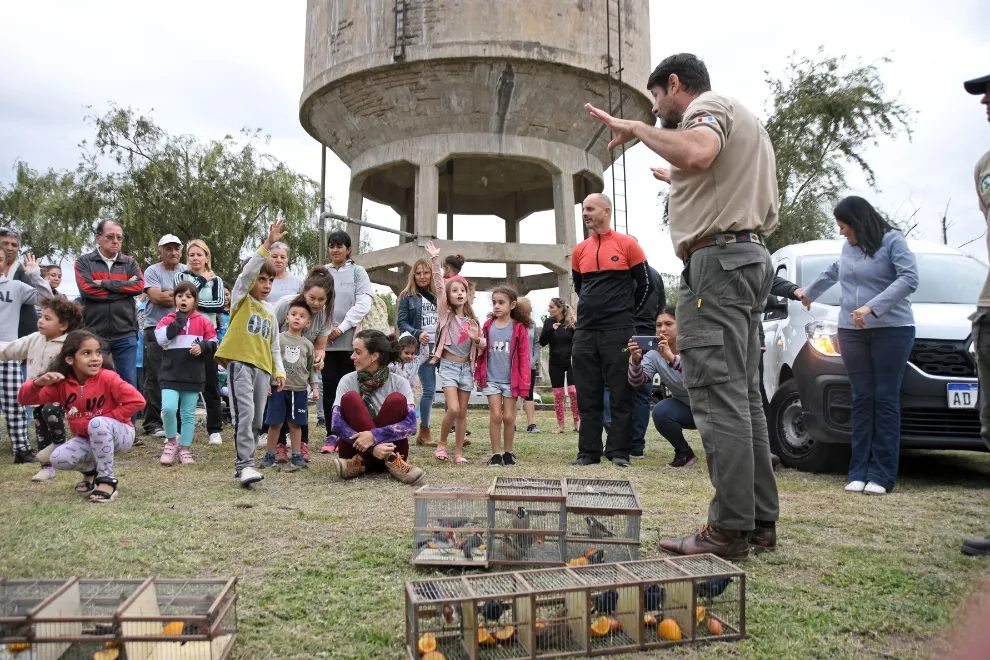 Liberaron fauna silvestre en Tránsito 1