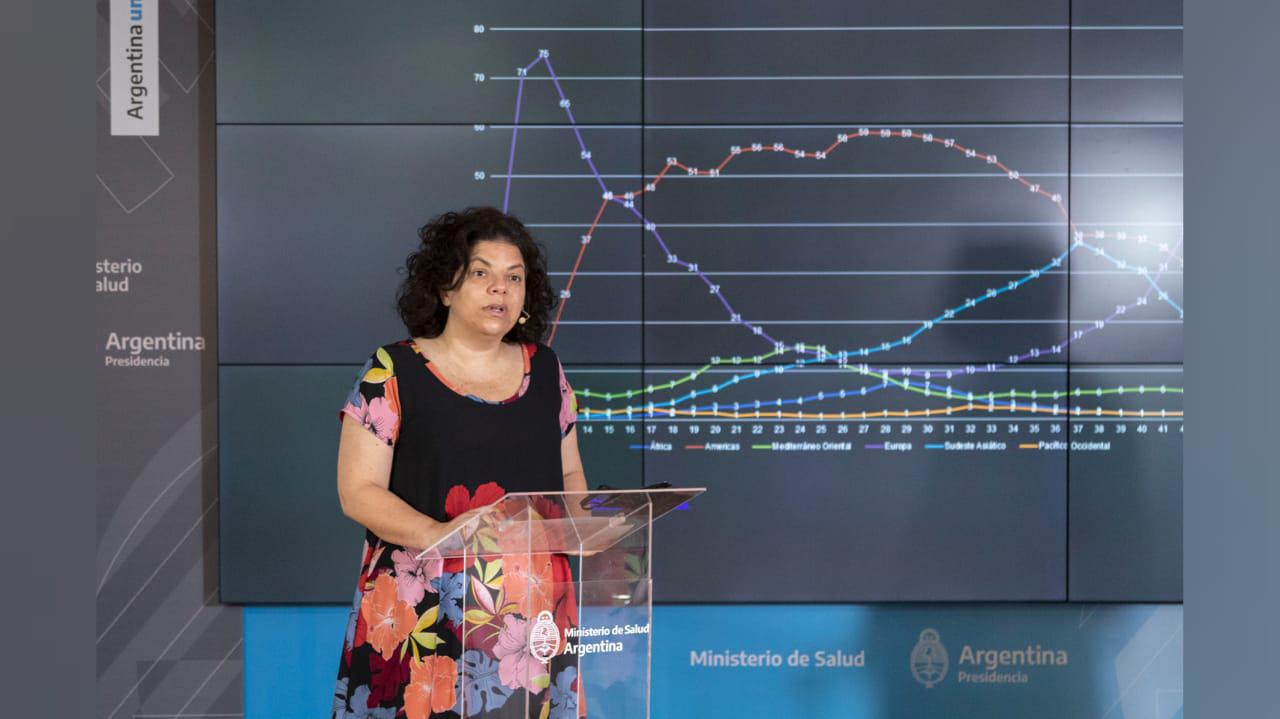 Vizzotti by prensa Min de Salud