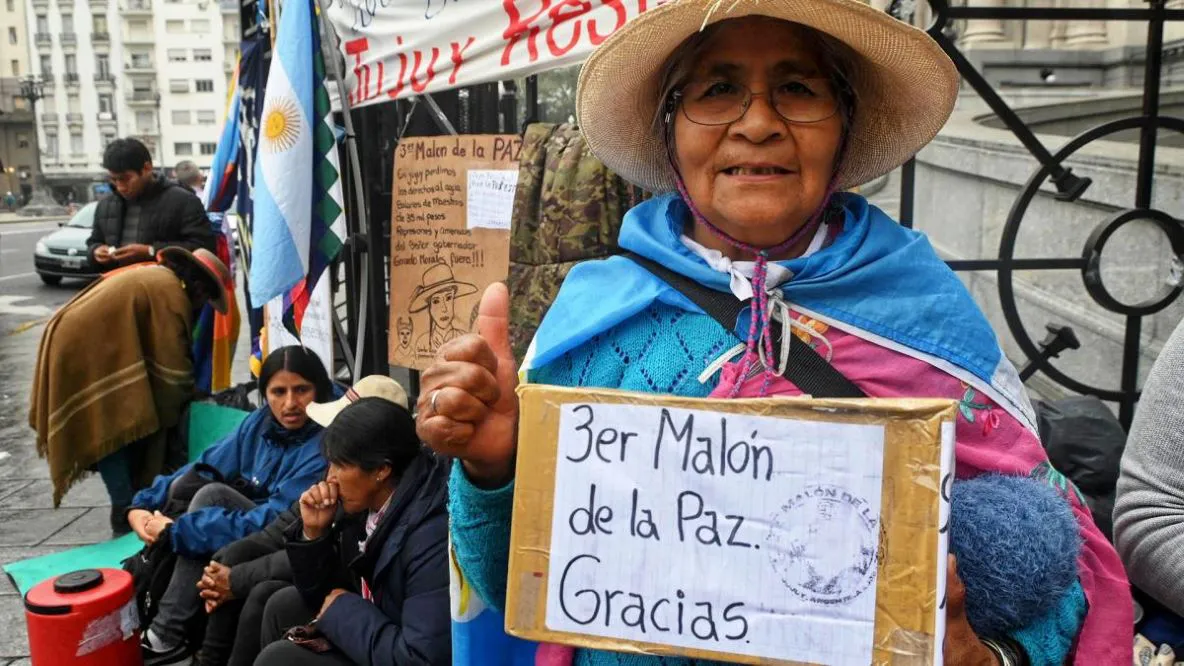 Malón de la Paz by Télam