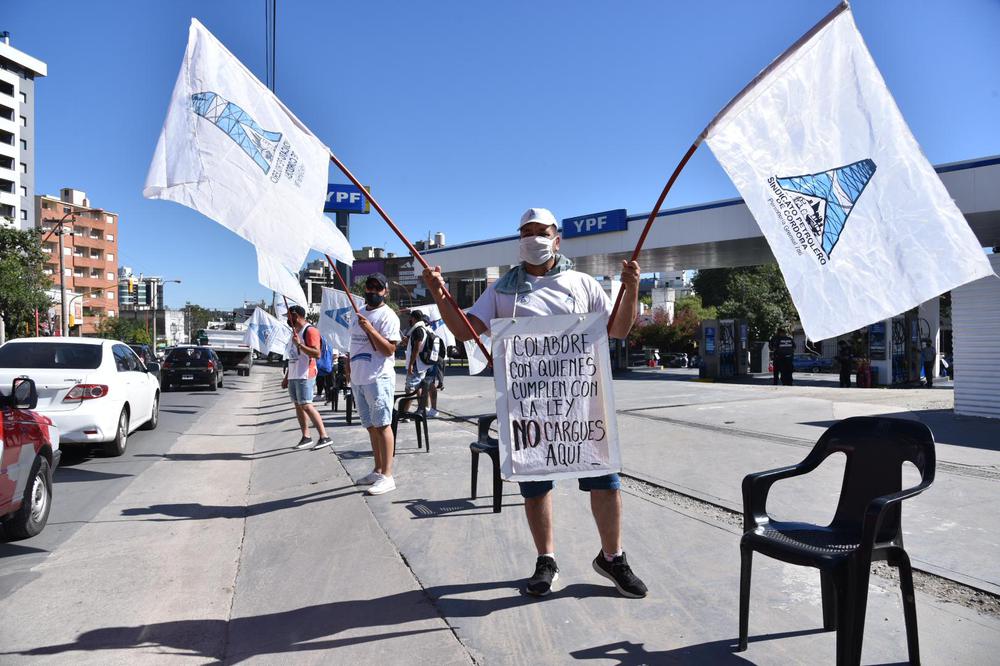 protesta YPF villafuel