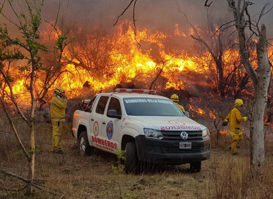 Fuego en Córdoba Gobierno de Córdoba