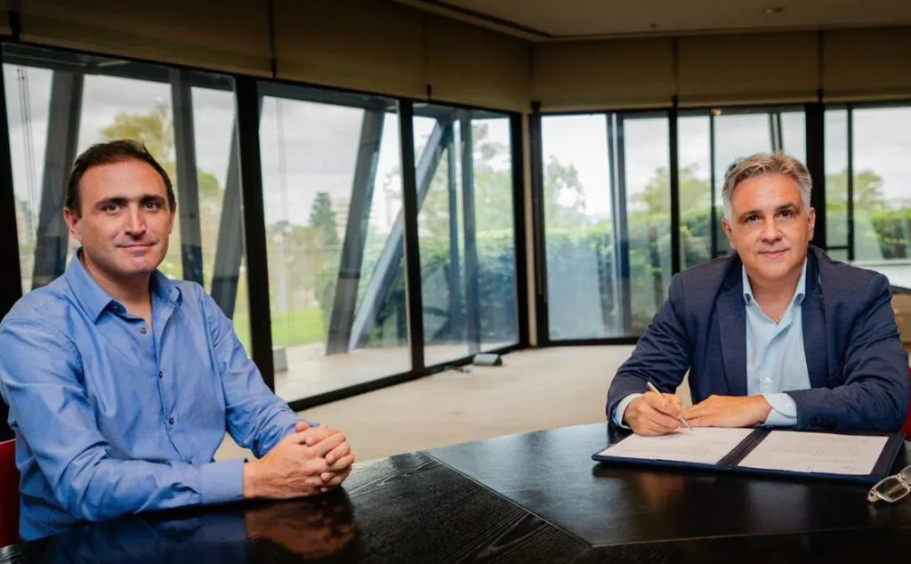 Julián López y Martín Llaryora (Gobierno de Córdoba)