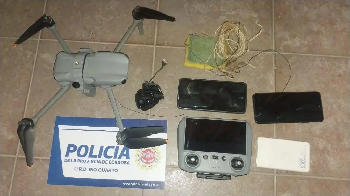 drone secuestrado Rio IV by Policia