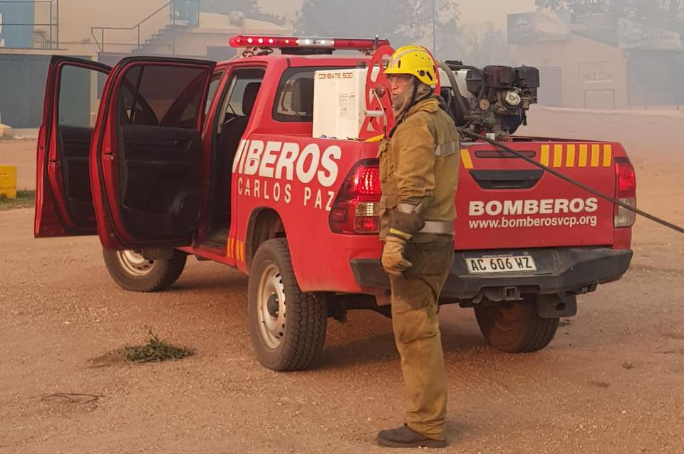 Incendios en Córdoba fuego prensa Gobierno de Córdoba