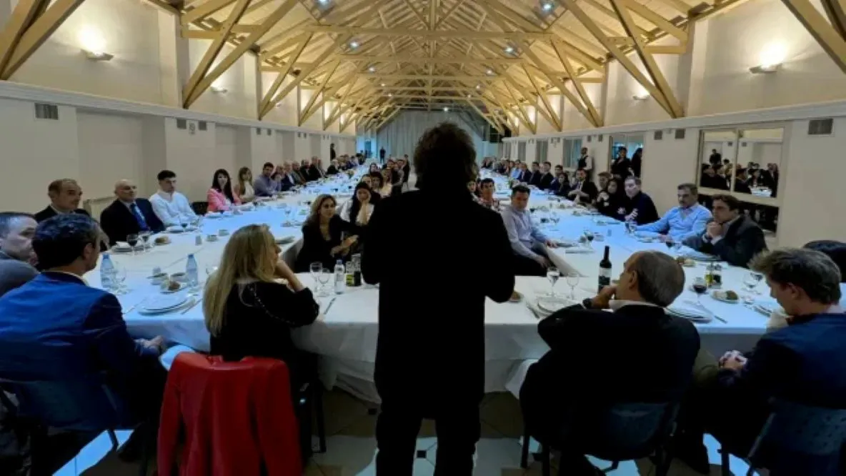 Milei en Quinta de Olivos con candidatos NA