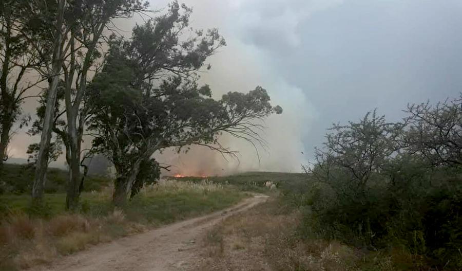 Incendio Achiras