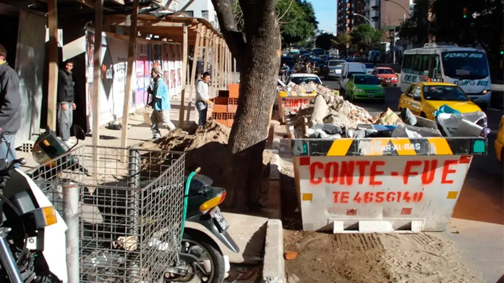Construccción 2012 del edificio en Bv San Juan