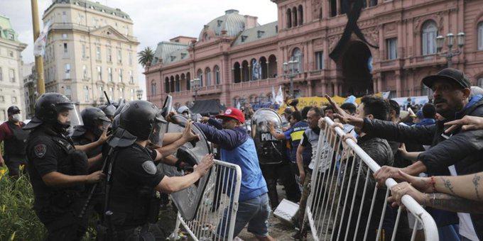 Incidentes en Casa Rosada Filo News