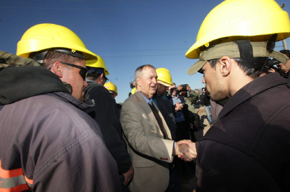 Obra de gas Estancia Vieja Prensa Gobierno