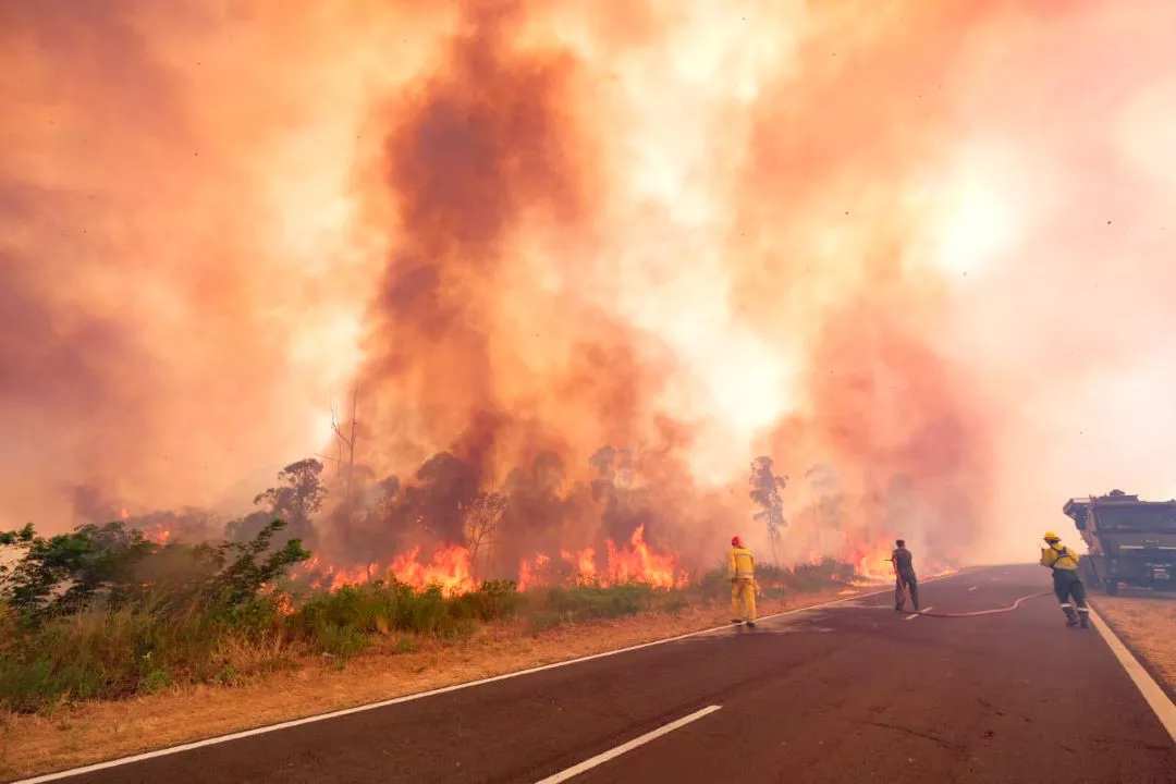 incendio en Corrientes by Télam