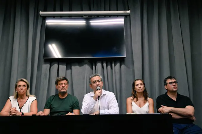 Reunión de intendentes (X de Pablo Javkin)