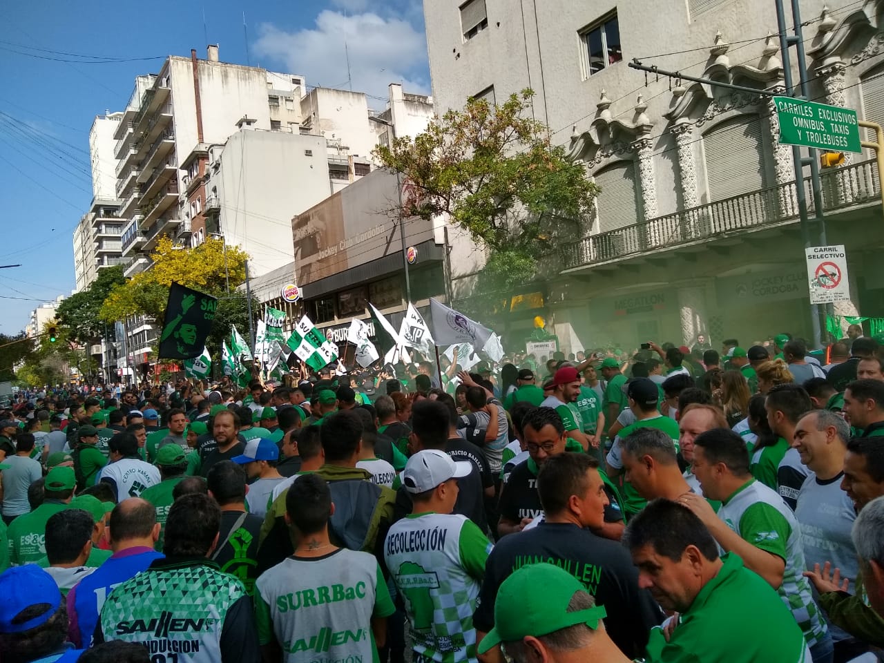 gremios marcha Foto: LNM