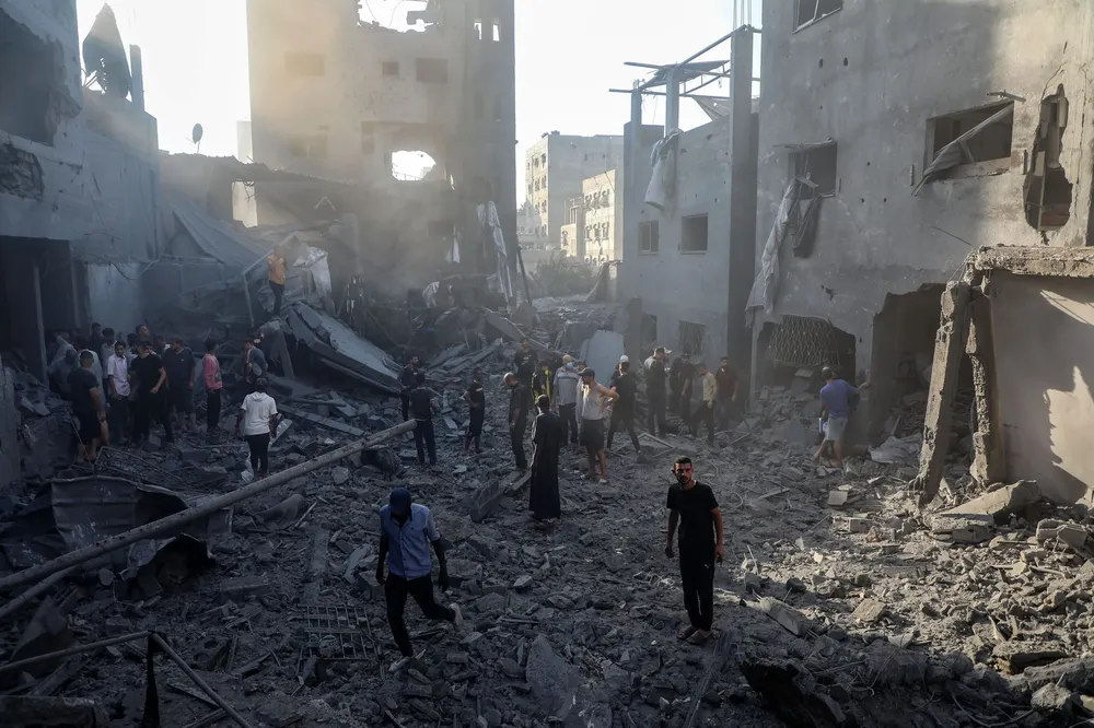 bombardeos palestina israel by na