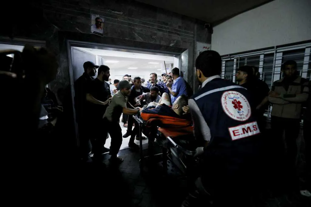 ataque a hospital de Gaza NA  Reuters