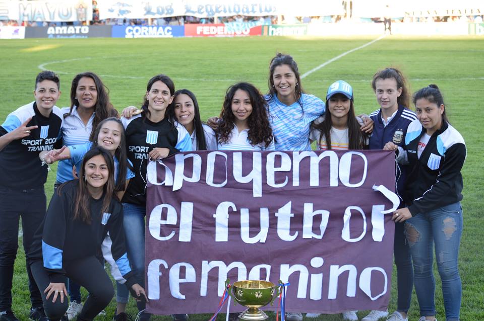 Foto Juan Vaca- Captura Facebook de Anita Daniele Racing futbol femenino