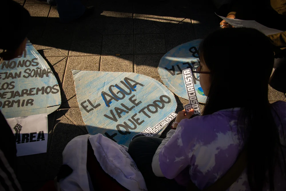 Actividad en defensa de los glaciares (Matilde Gudiño) 021