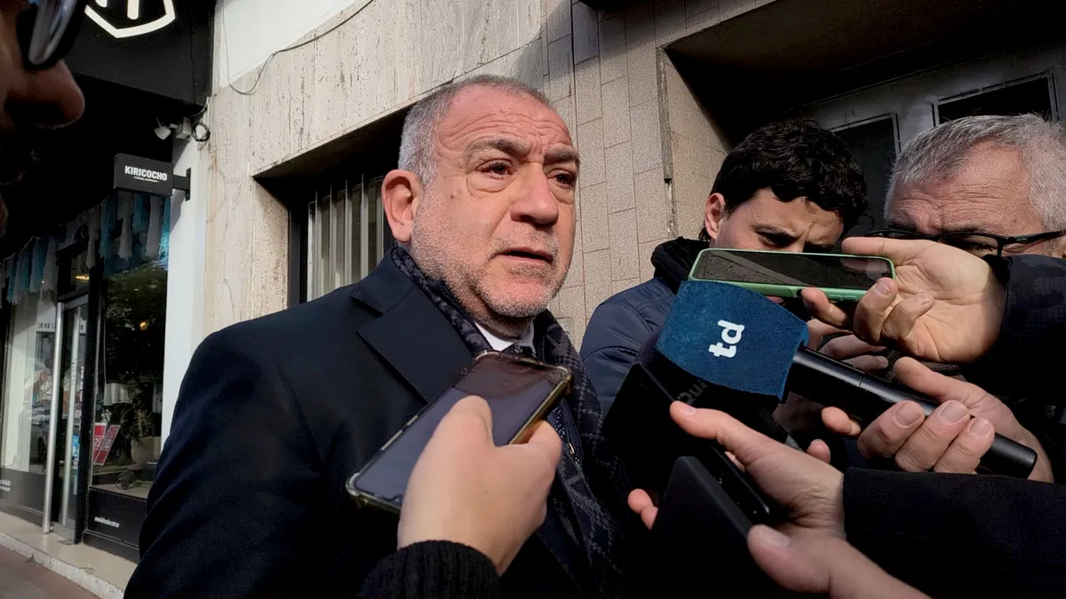 Luis Juez en Tribunales de Río Cuarto (Puntal)