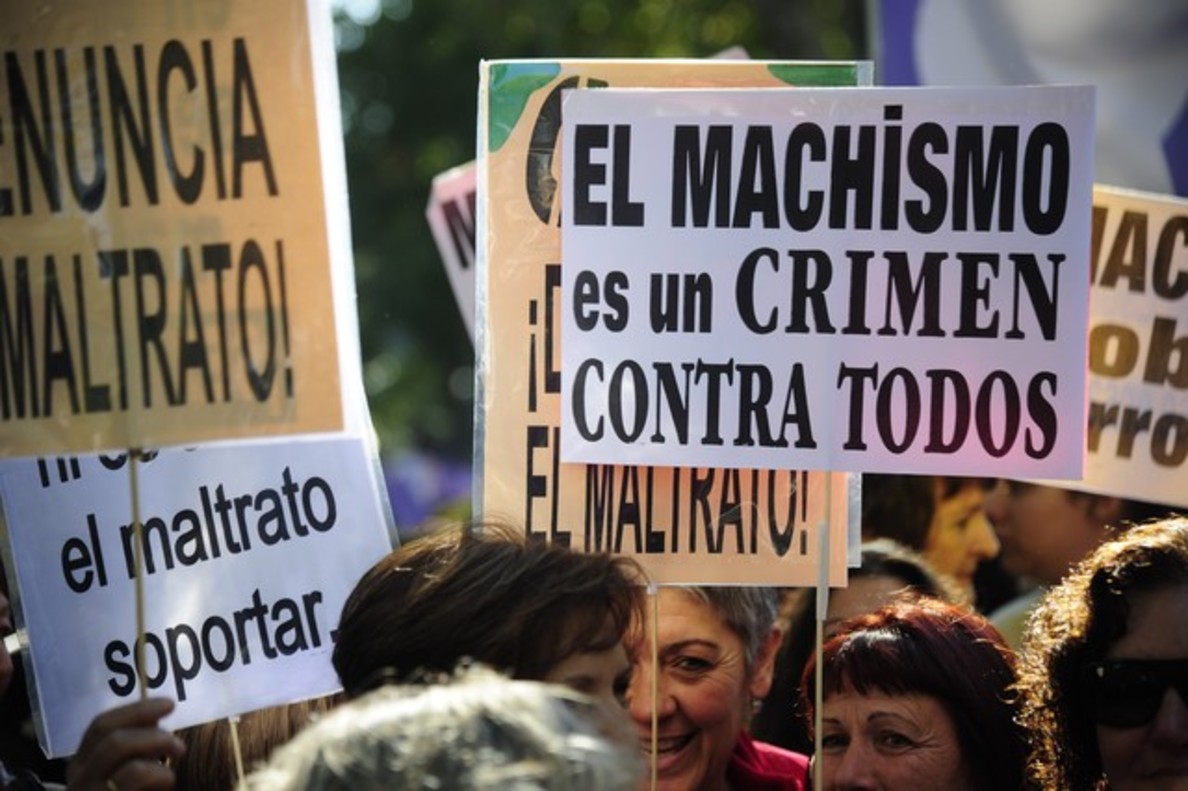 contra la violencia machista by AFP