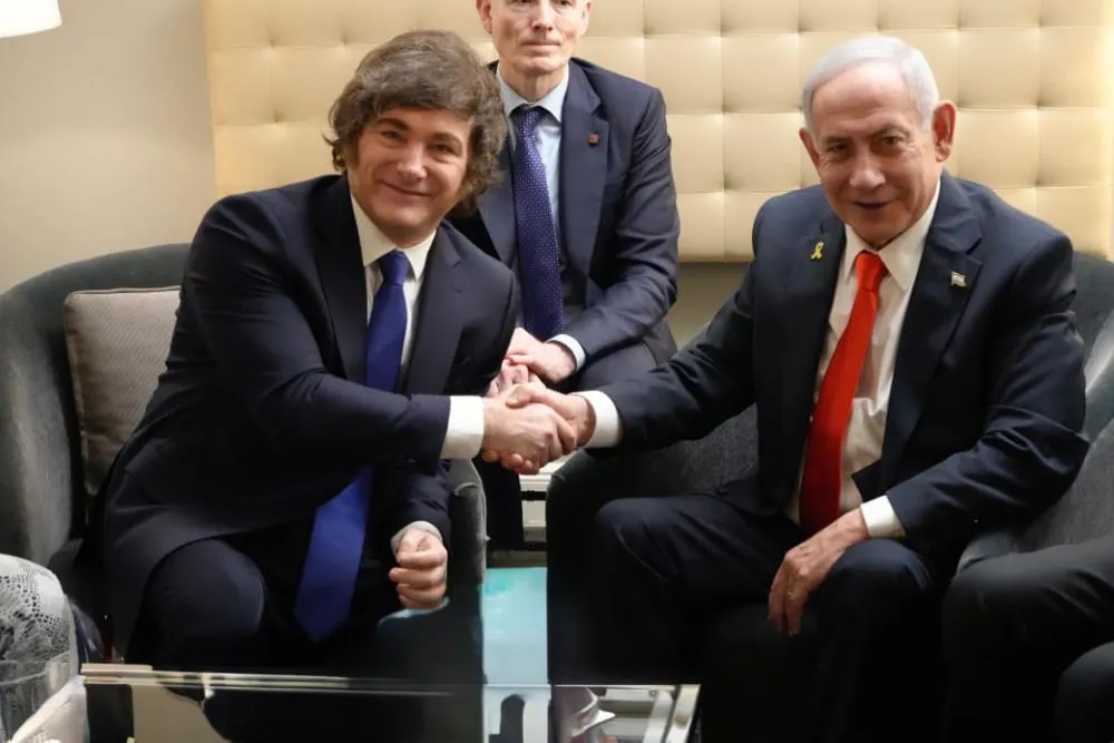Milei y premier israelpi by Presidencia