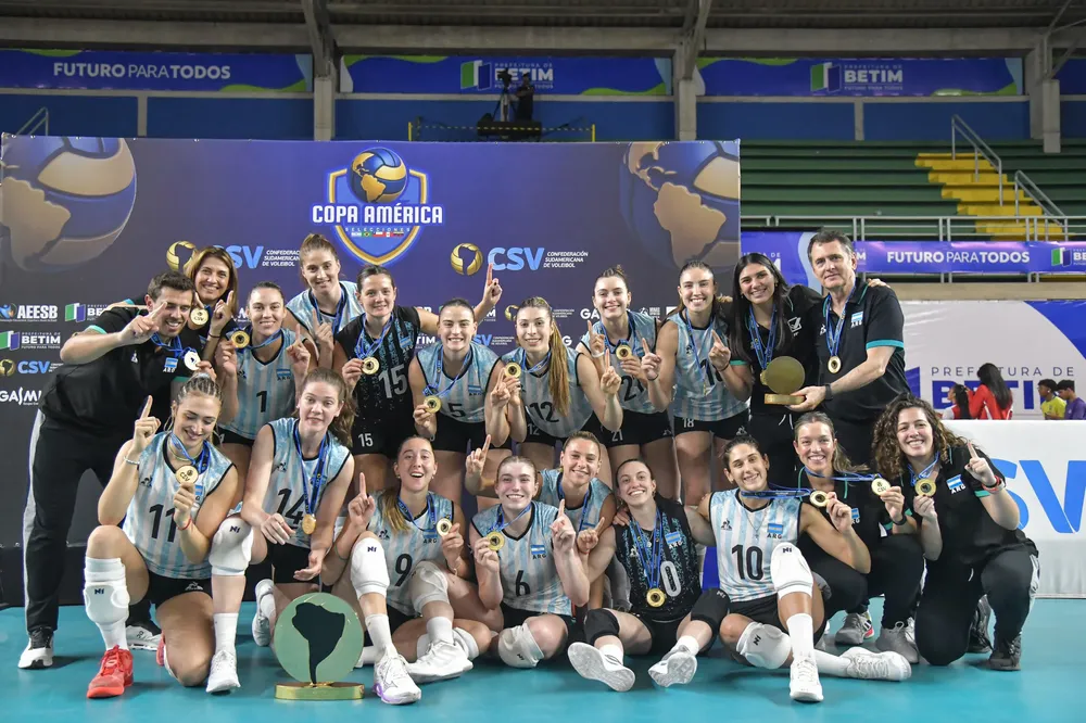 Panteras Selección Argentina de Voley Femenino (X de FEVA)