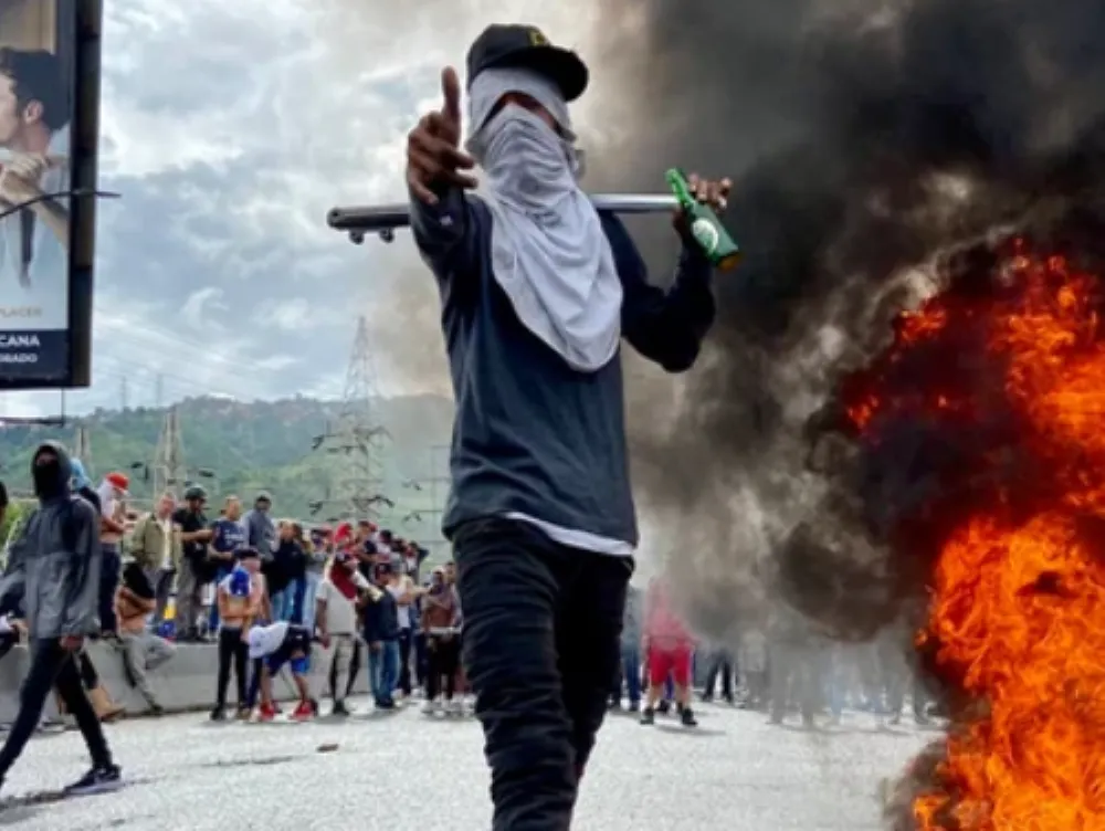 Disturbios en Caracas NA