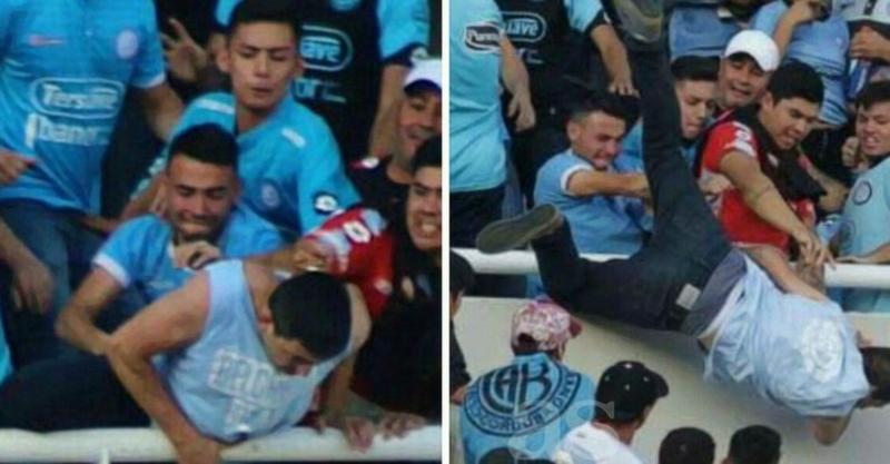 Emanuel hincha Belgrano