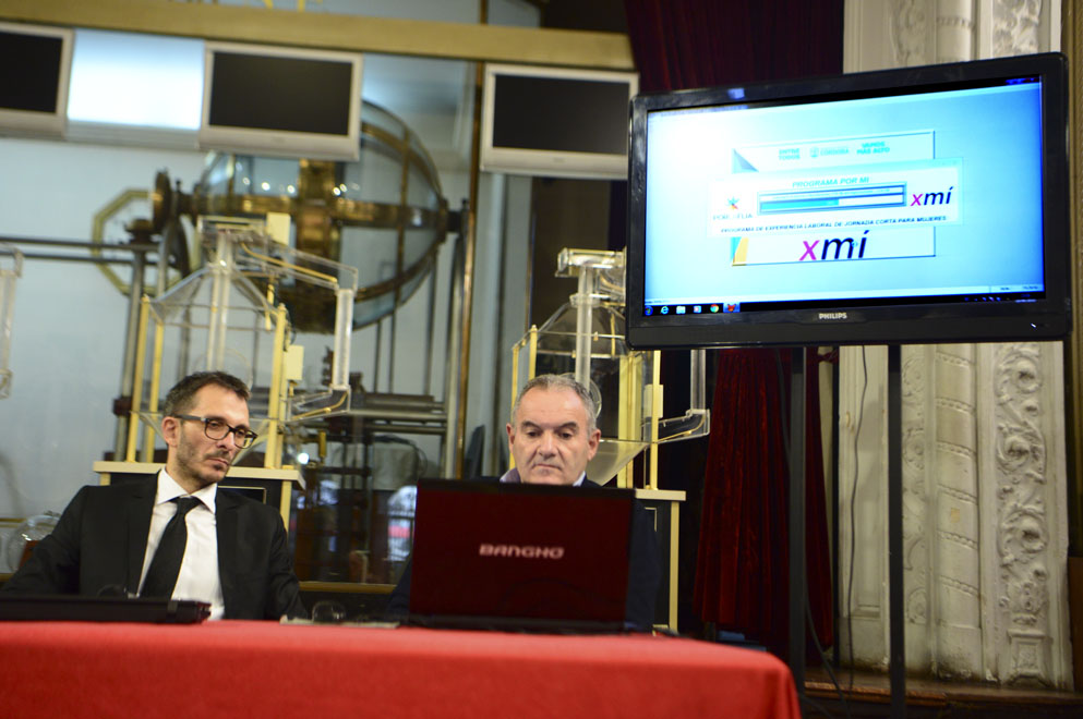 Sorteo programa Por Mí prensa Gobierno de Córdoba