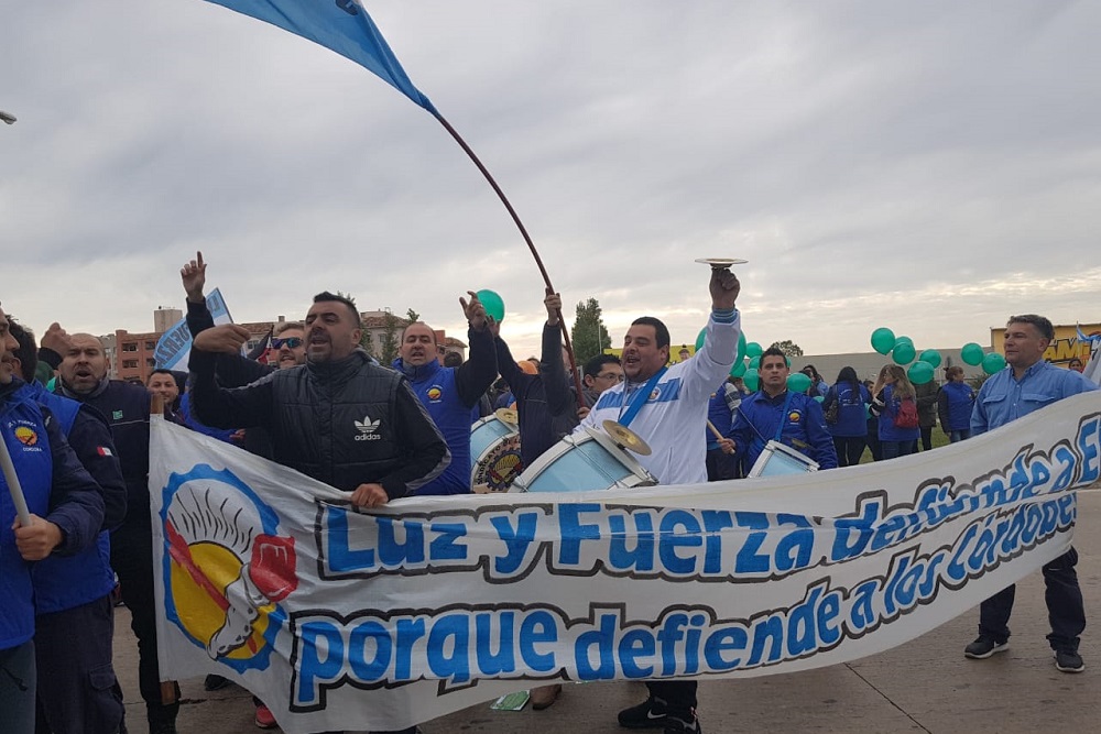 protesta Luz y Fuerza Macri by prensa Sindicato Luz y Fuerza