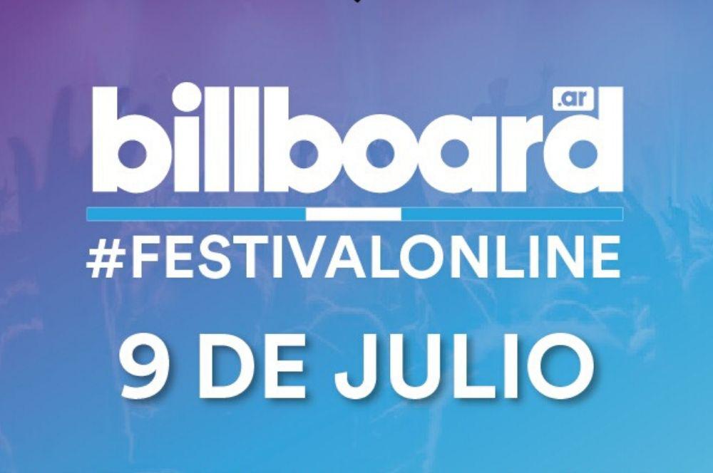 Festival on line Billboard Argentina 9 de julia