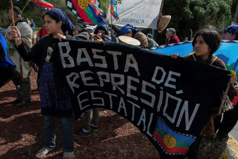 Comunidades mapuches by Télam