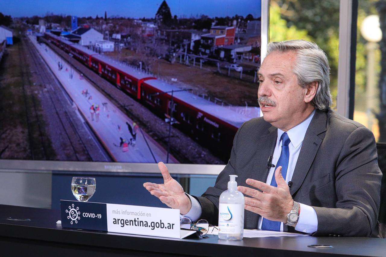 Alberto Fernández inauguración obras