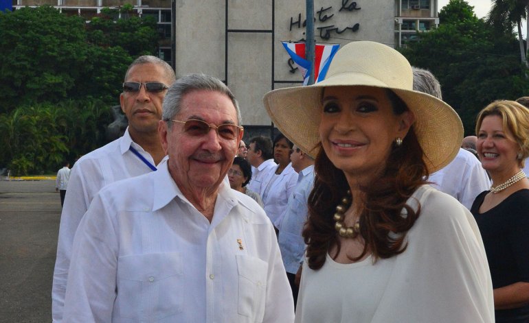 Raúl Castro y CFK by NA