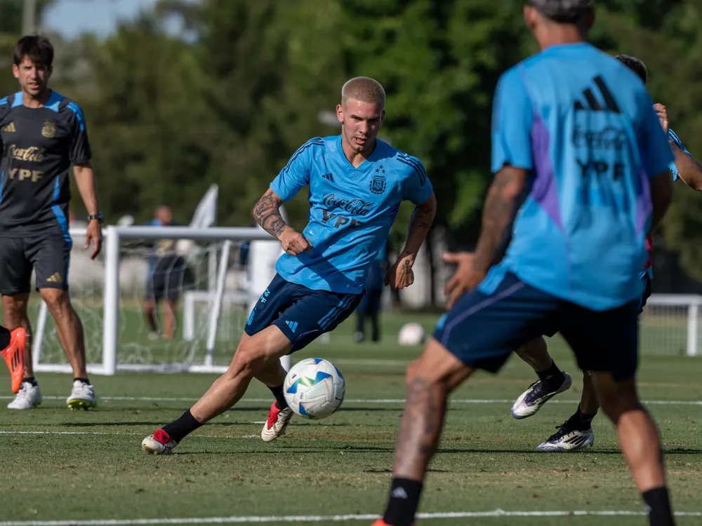 Entrenamiento Selección Sub 20 (X Selección Argentina)