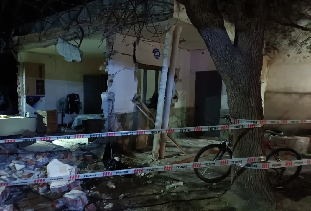explosión policía