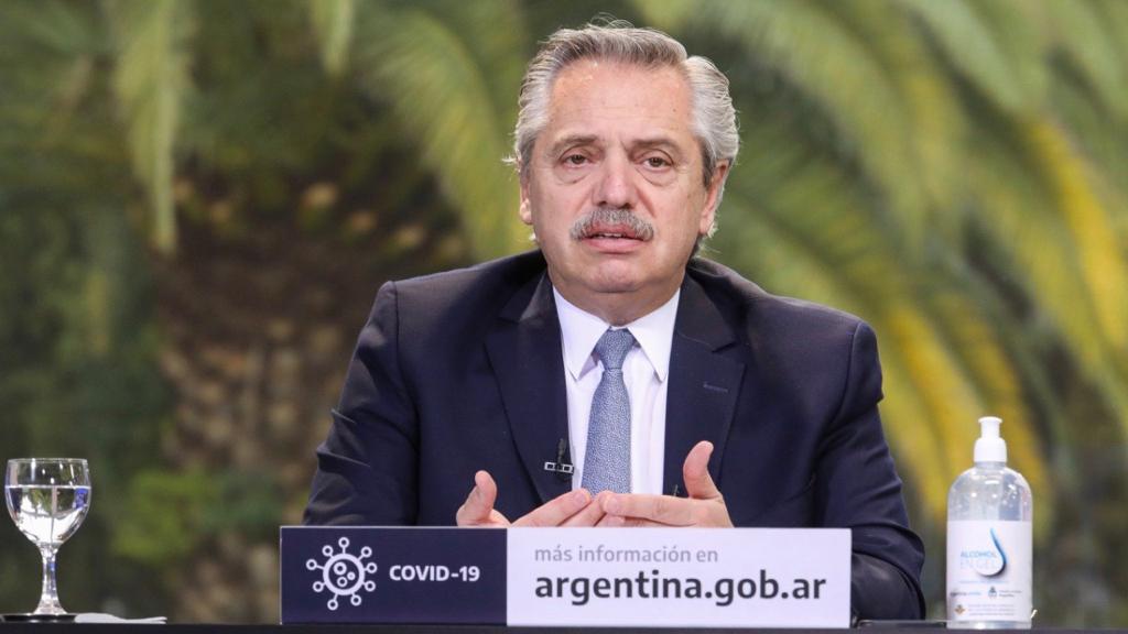 Alberto Fernández prensa Casa Rosada