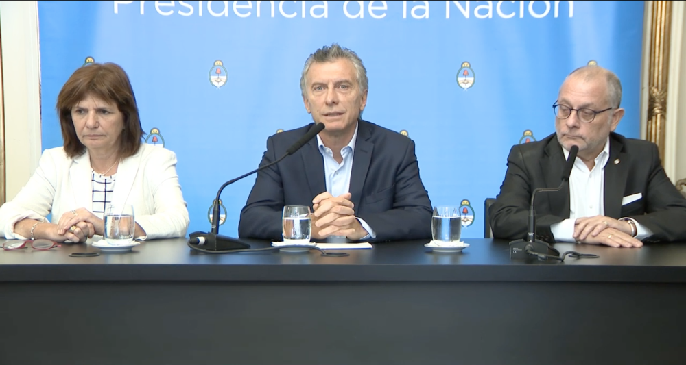 Bullrich, Macri y Faurie by captura