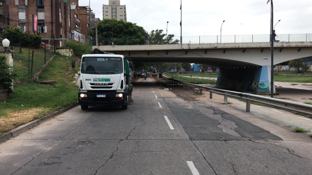 limpieza costanera norte by Muni
