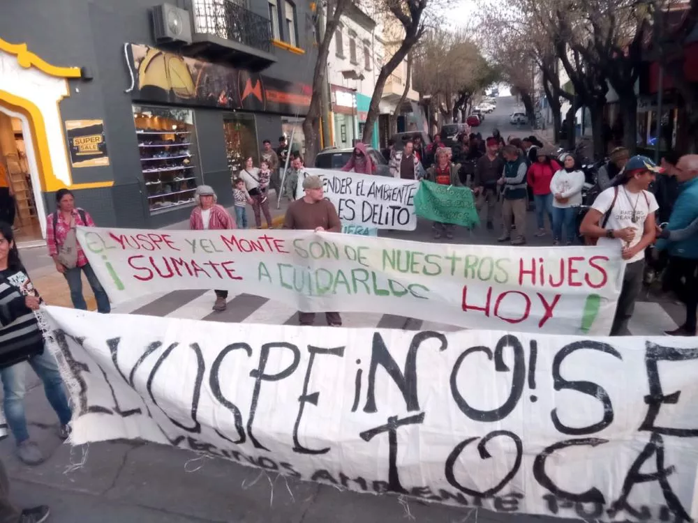 Protesta Autovía by Unidos por el Monte