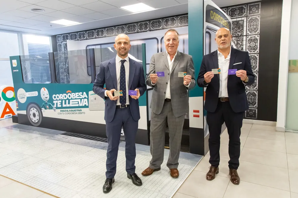 Franco Mogetta, Esteban Riveros y Daniel Tillard