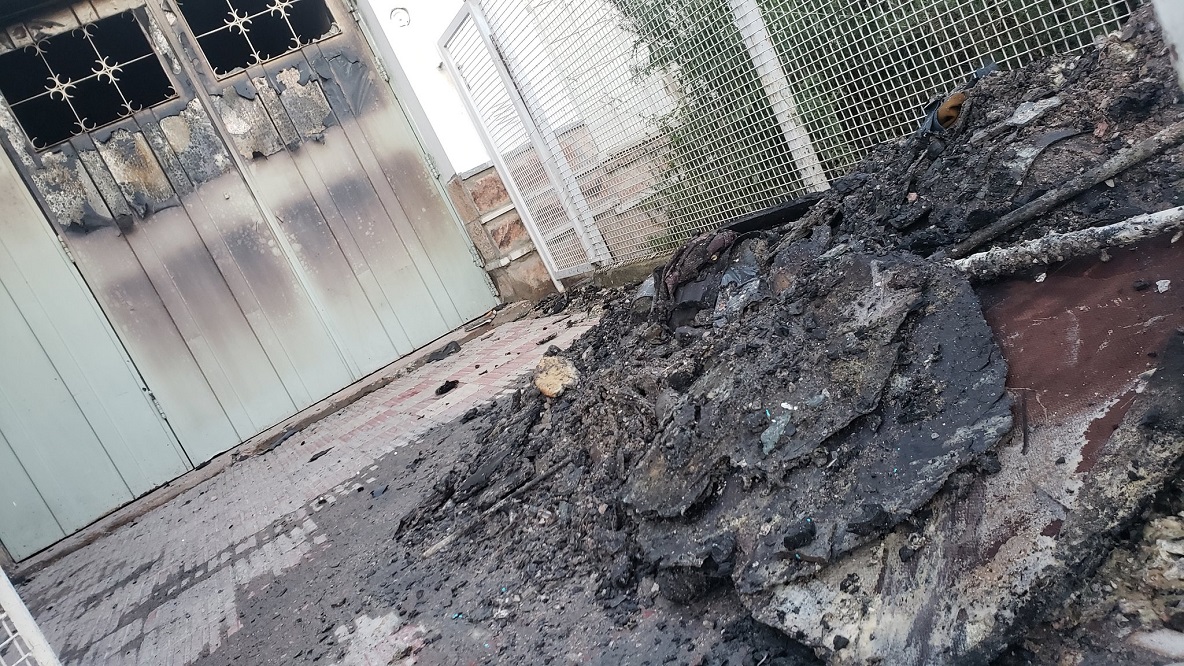 incendio en vivienda @leoguevara80