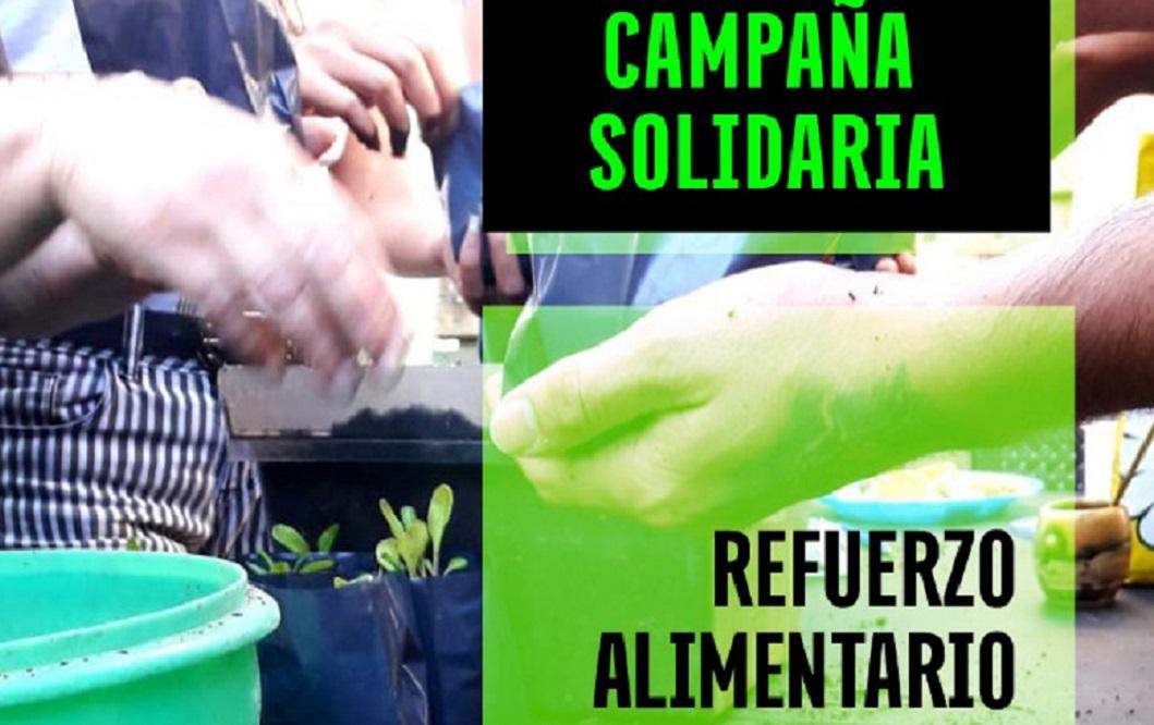 campaña solidaria flor de laburo flyer