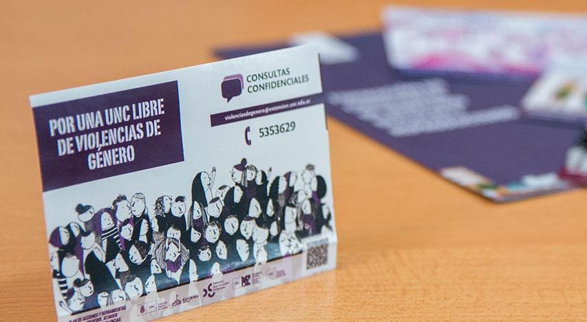 UNC Violencia de género prensa UNC
