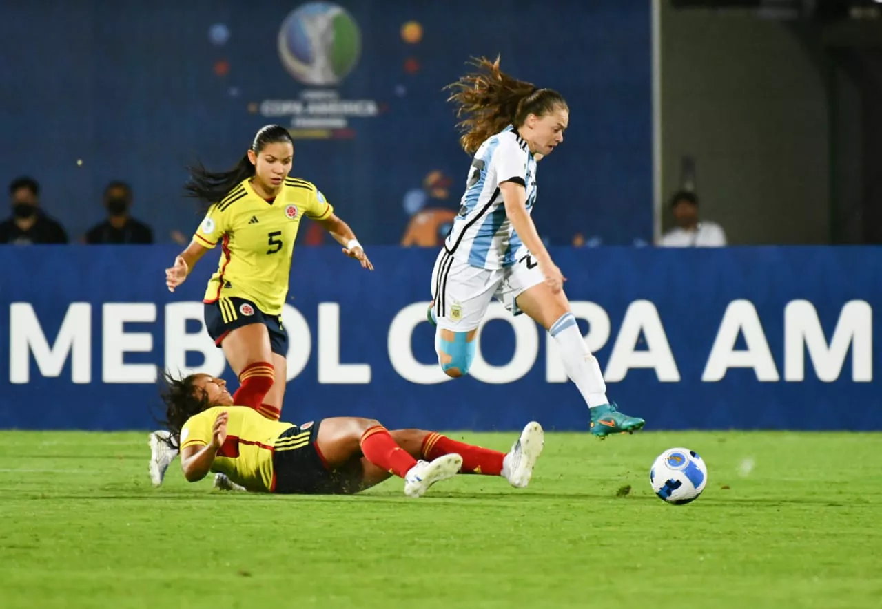 Copa América femenina: Argentina perdió ante Colombia en semifinales